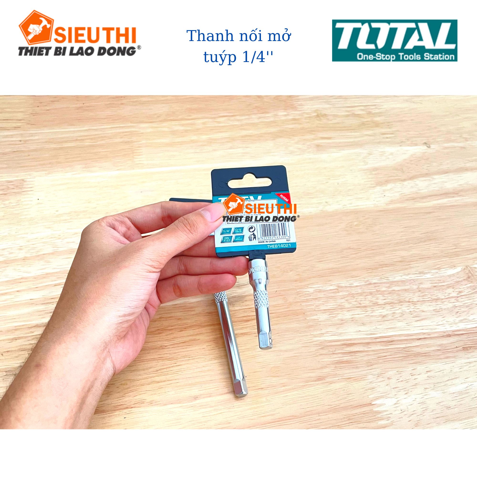 Thanh nối tuýp 1/4” TOTAL THEB14021/ THEB14041