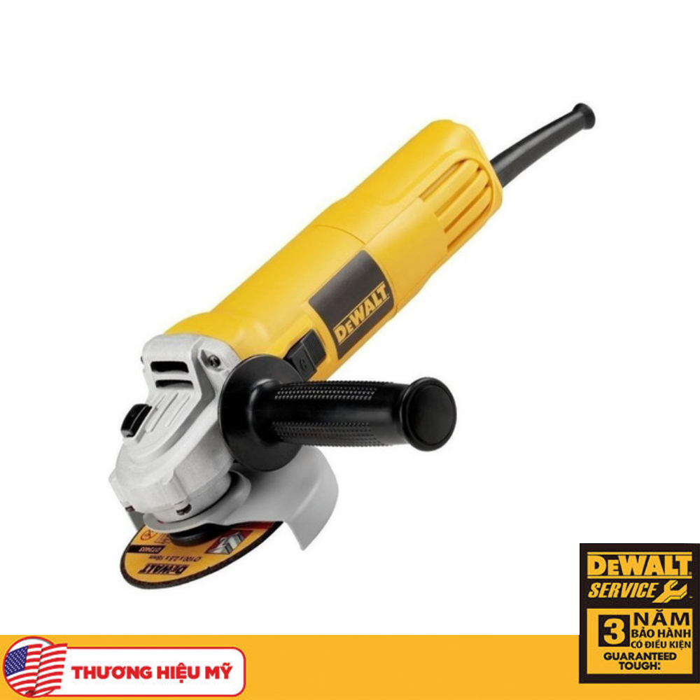 CHÍNH HÃNG - Máy mài góc đĩa 100mm có chỉnh tốc độ 950W Dewalt DWE4118