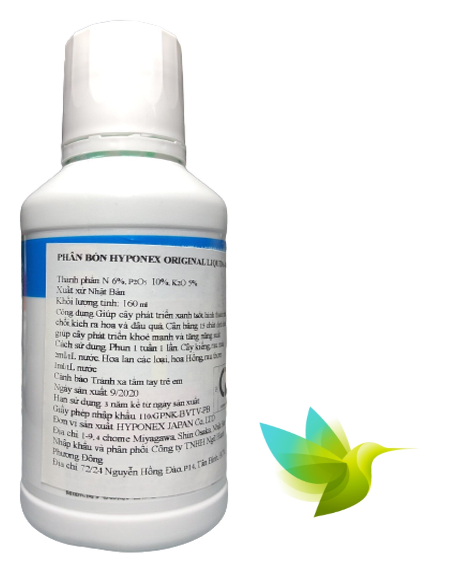 Phân Bón Hyponex Original Liquid 6-10-5 - #247A# 160ml