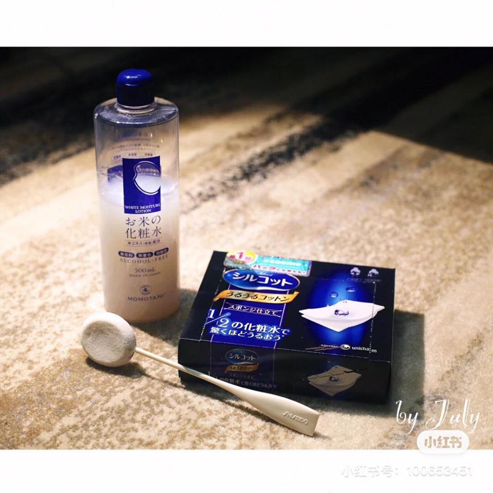 Nước Hoa Hồng Momotani White Moisture Lotion