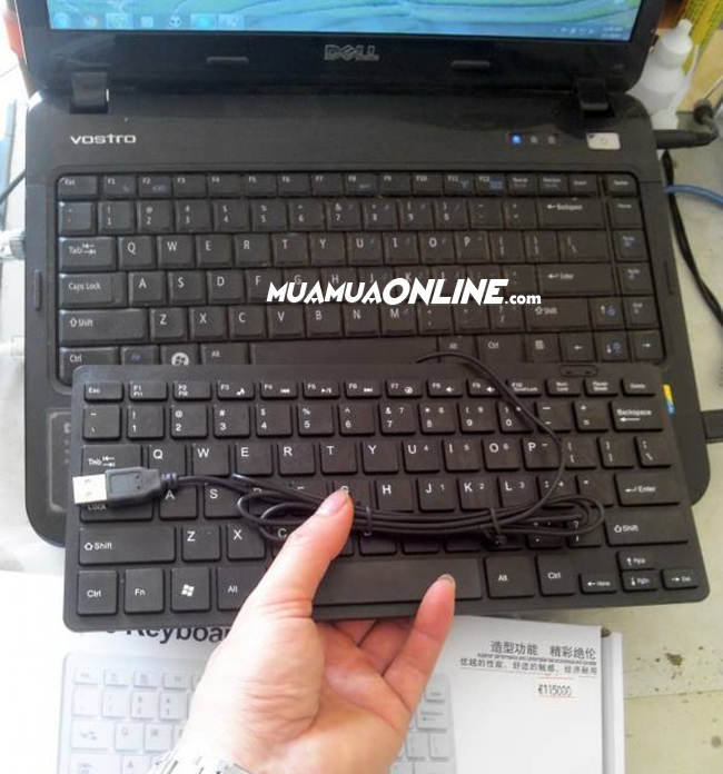 Bàn Phím Mini Có Dây Siêu Mỏng Tiện Lợi