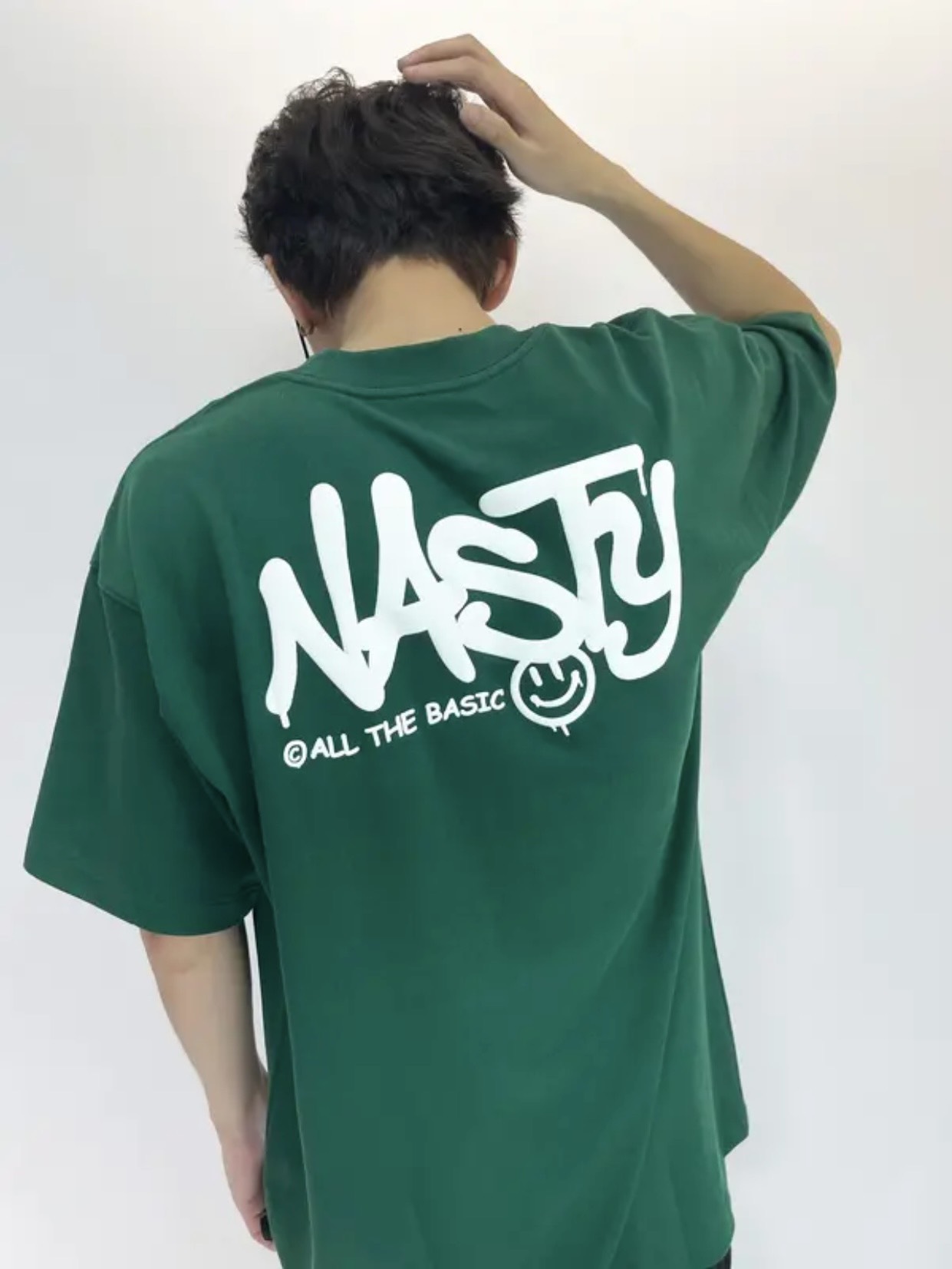 ÁO THUN NASTY XANH GHI CỰC CHẤT