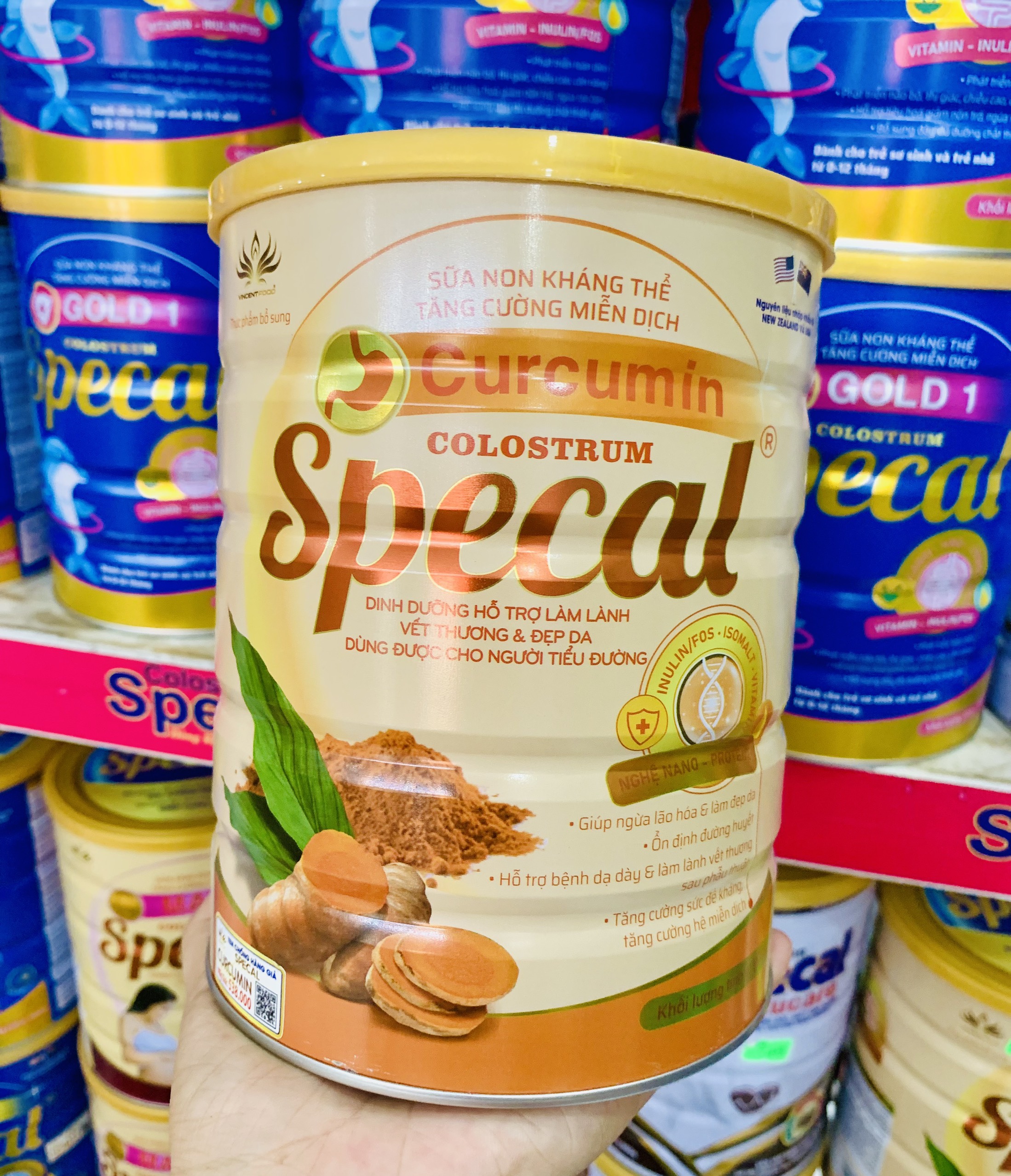CHÍNH HÃNG | Sữa nghệ Specal Curcumin 900g (Date 2026)
