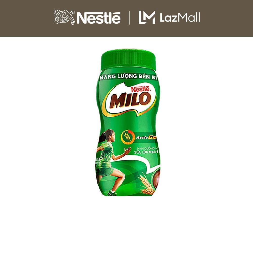 [FREESHIP TOÀN QUỐC] Thức uống lúa mạch Nestlé® MILO® Nguyên chất 400g (hũ nhựa)