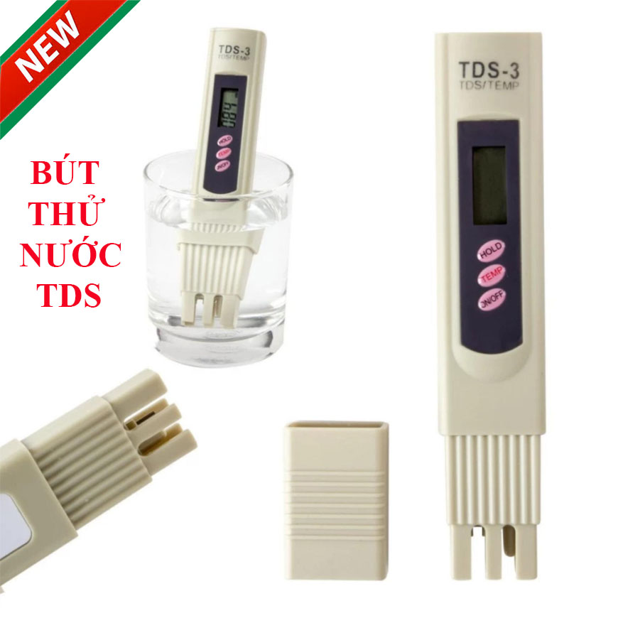 [HCM]Bút Đo PH Nước Chính Xác 100% - Máy Đo TDS Bút Đo TDS Giá Tốt - Máy Đo Chất Rắn Hoà Tan TDS Chất Lượng Cao - BH 12 THÁNG