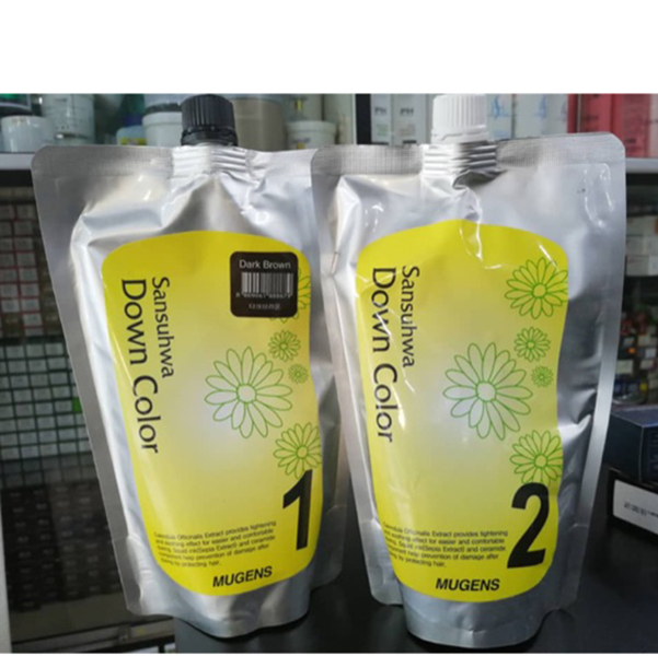 Thuốc nhuộm tóc phủ bạc Welcos Hàn Quốc 450ml