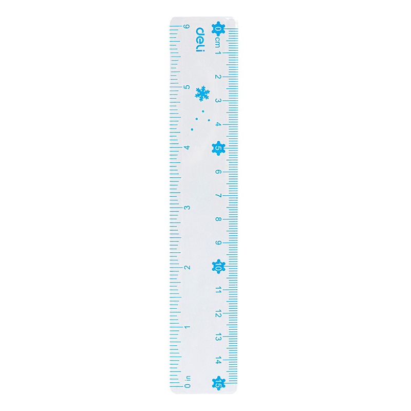 Thước kẻ nhựa 15cm/6in miyou h655