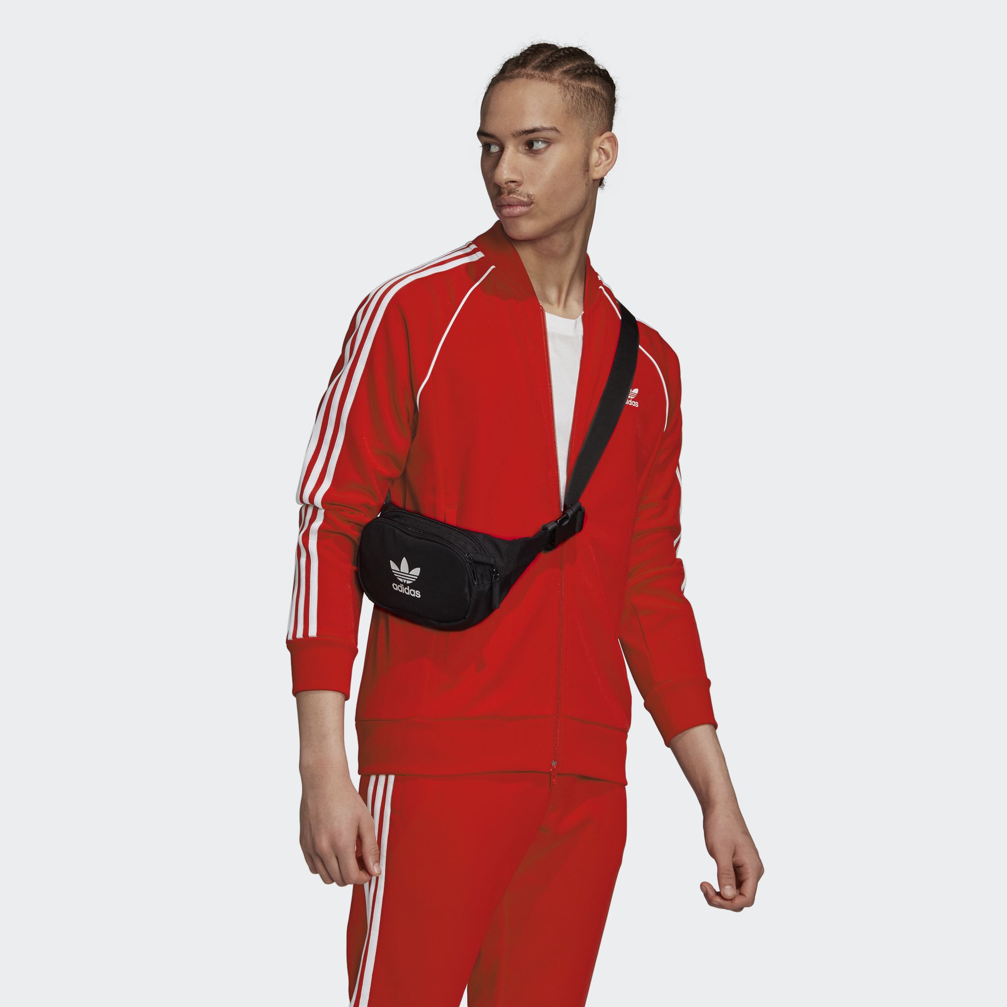 adidas ORIGINALS Adicolor Classics Primeblue SST Track Jacket Men Red GF0196  | Lazada Singapore