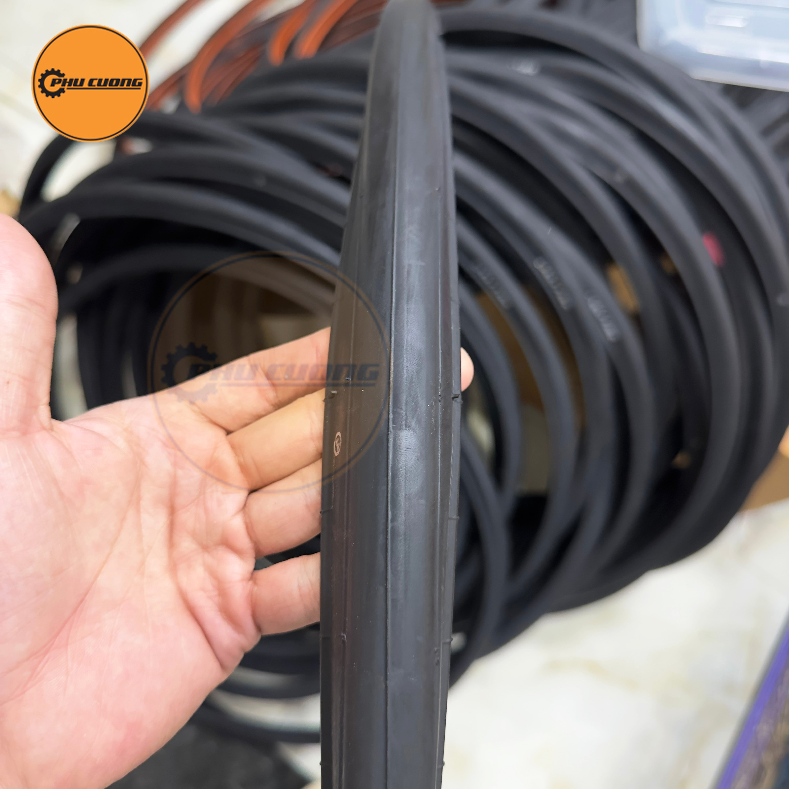 Vỏ - lốp trọc 700x23c deli tire indonesia chính hãng - sử dụng cho dòng xe road - touring - fixed-gear