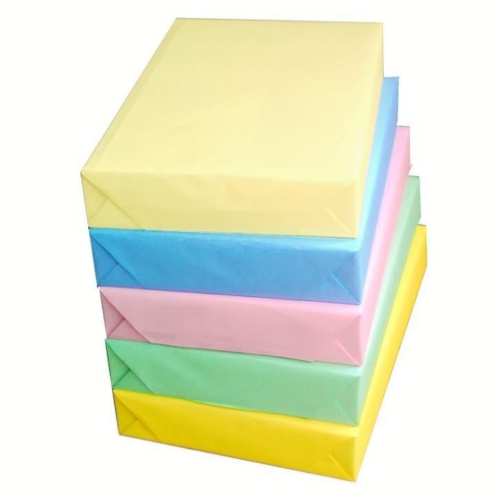 Giấy Ford màu A4 80gsm - Giấy màu A4 80gsm (Đủ 500 tờ)