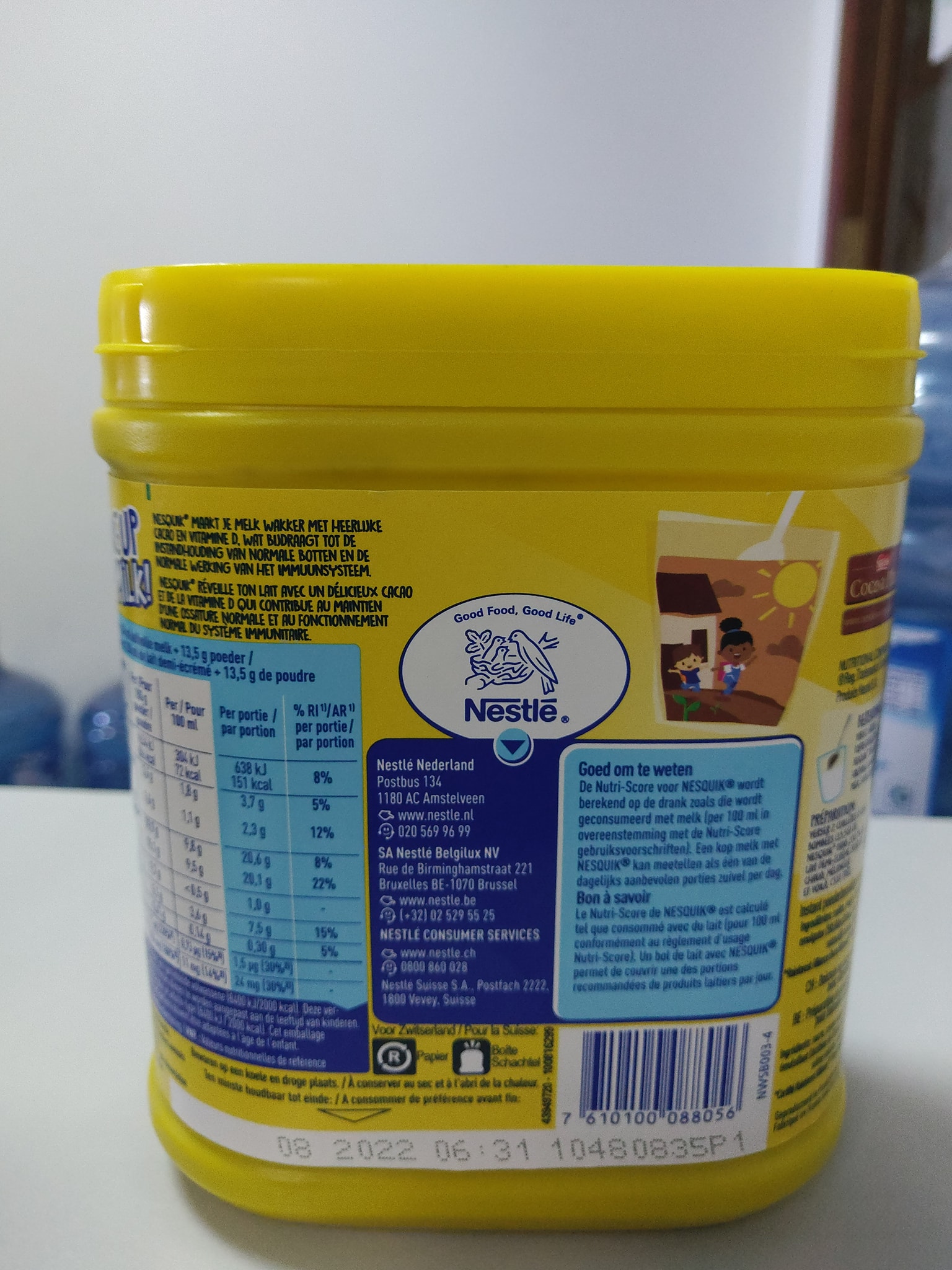 Bột cacao nesquik Pháp 500 gram