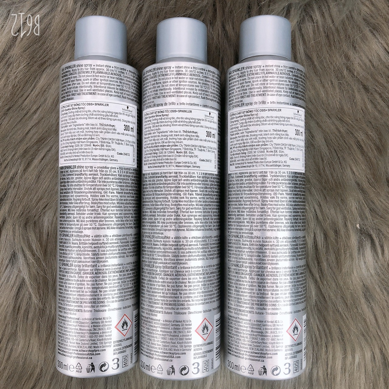 Dưỡng chất xịt bóng tóc OSIS SPAKLER 300ML