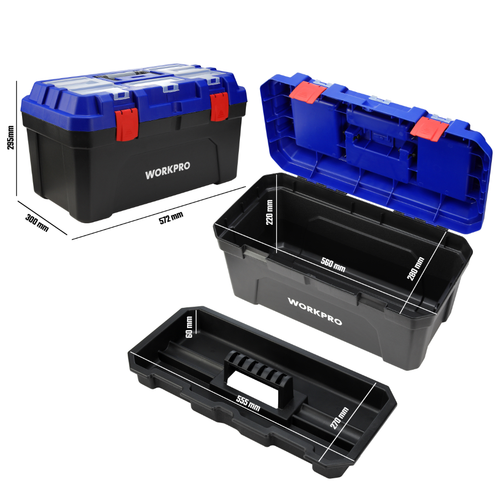 22.5" Thùng đựng đồ nghề Workpro WP283003