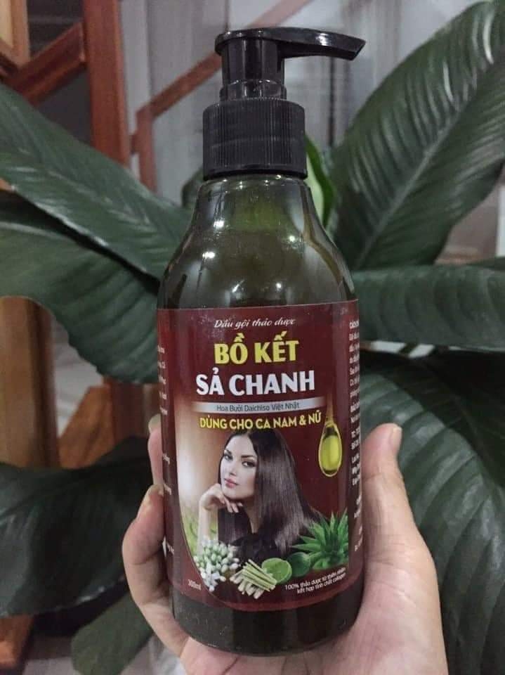 Dầu gội Bồ kết sả chanh 300 ml