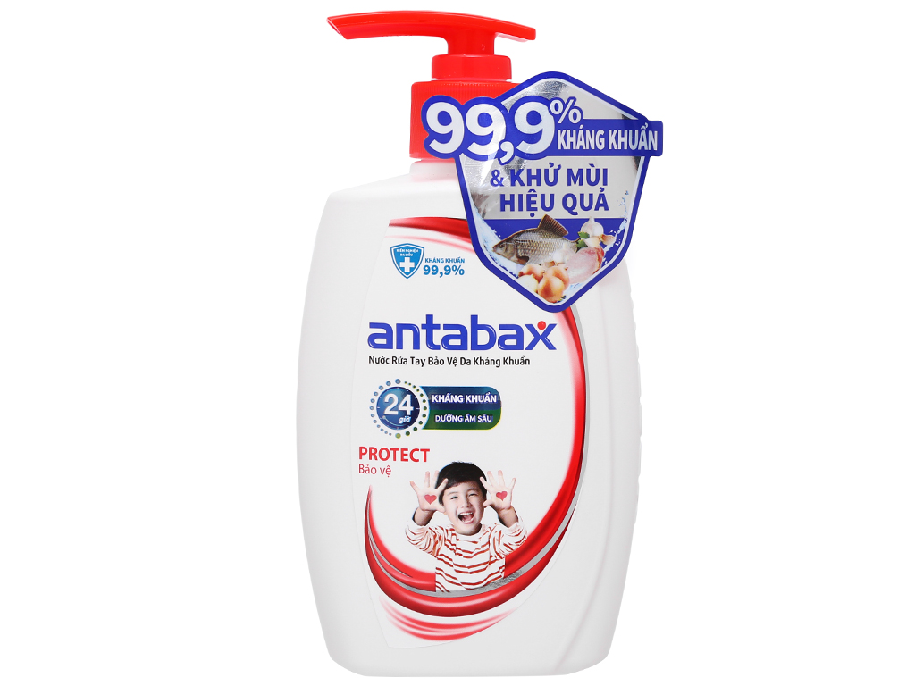 Nước rửa tay kháng khuẩn Antabax bảo vệ chai 250ml