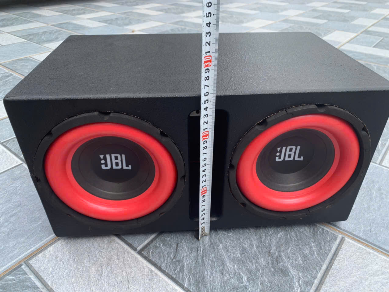 Loa sub ô tô bass kép 20 JBL chạy điện 12 hoặc 24v công suất lớn chất âm hay uy lực