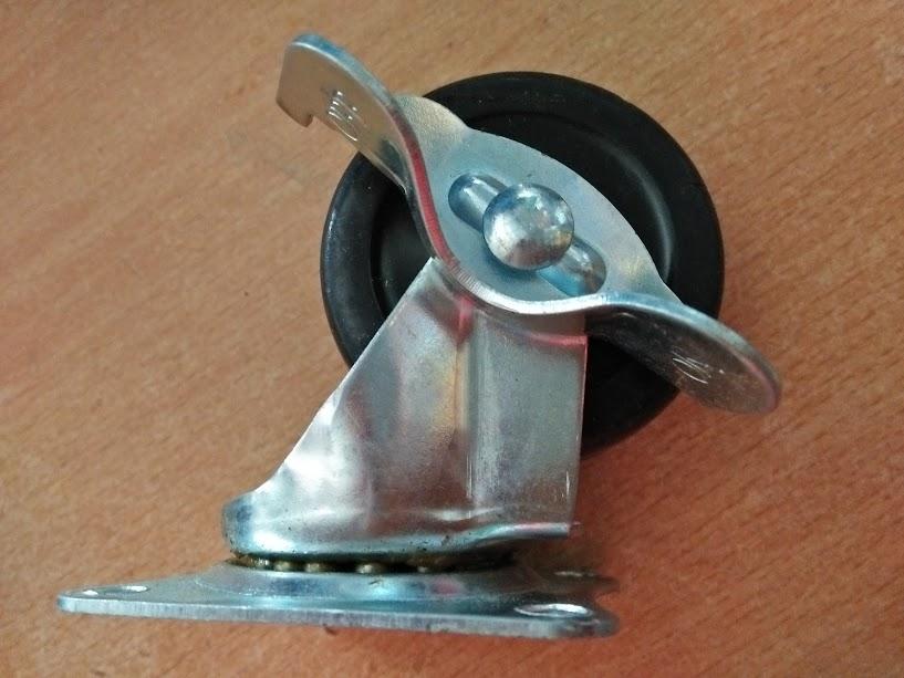 bộ 4 bánh xe cao su 63mm