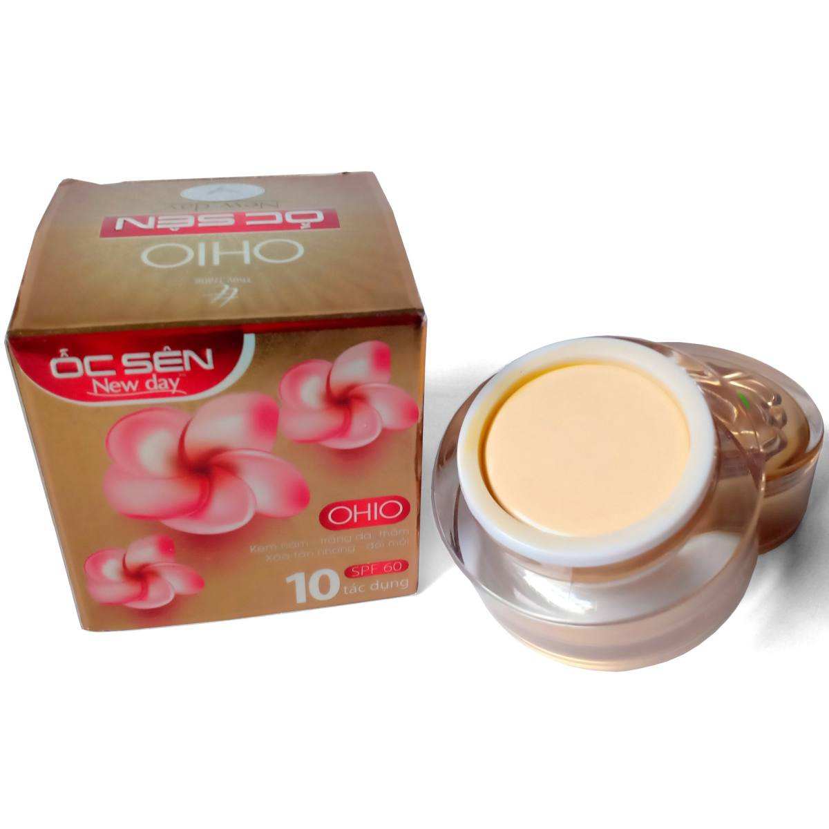 Kem Nám - Trắng Da - Thâm - Chống Nhăn - Xóa Tàn Nhàng Đồi Mồi - ỐC Sên OHIO 30g
