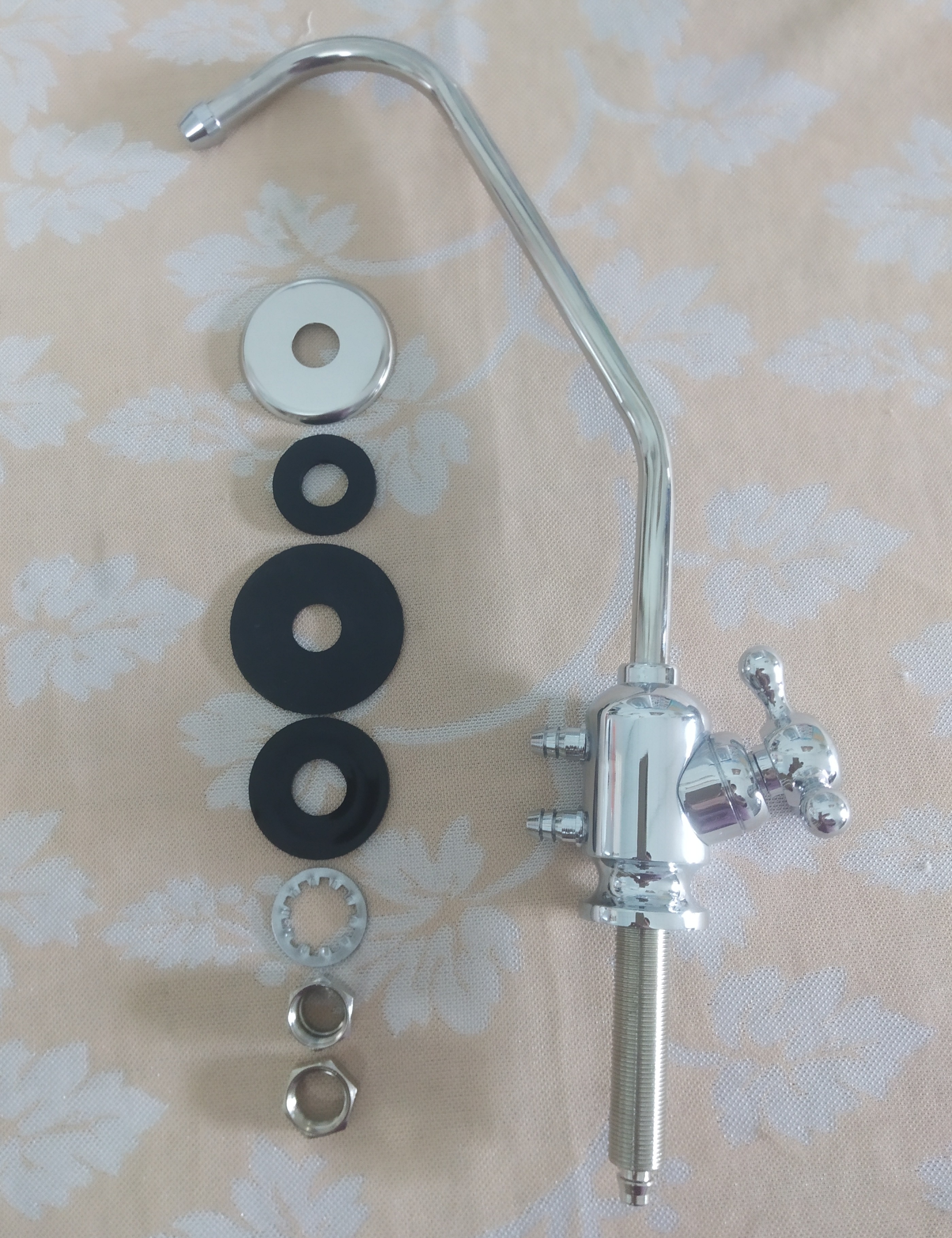 Vòi inox cổ cao chuyên dùng cho máy lọc nước điện giải ion kiềm Nhật Bản