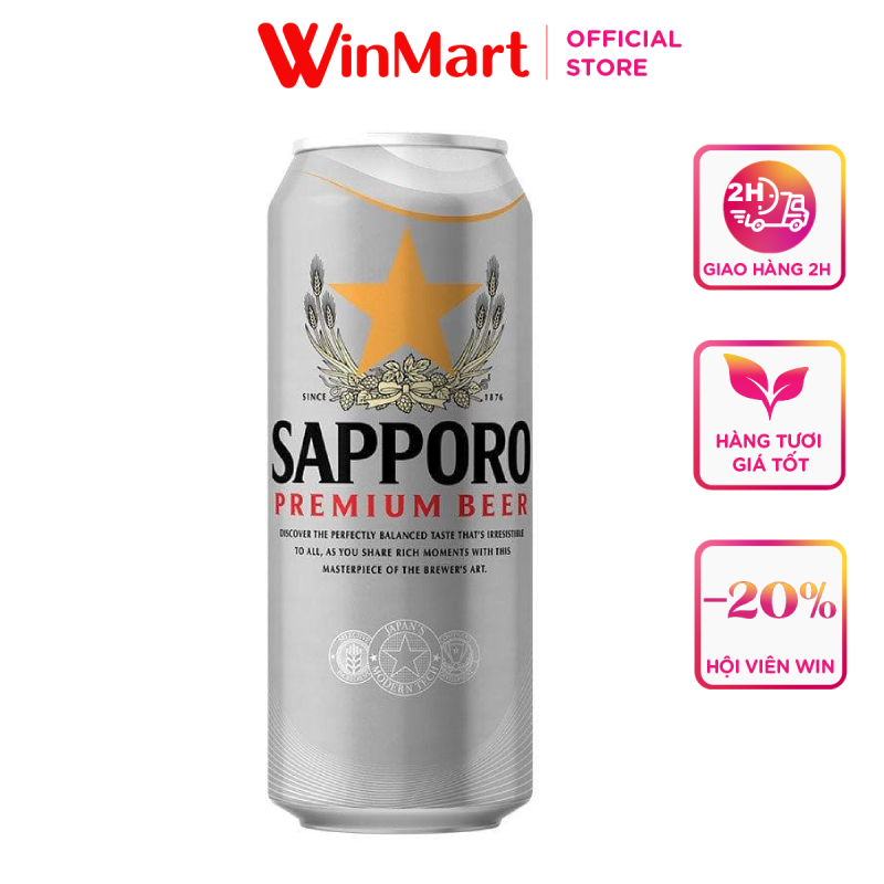 -bia sapporo lon 500ml