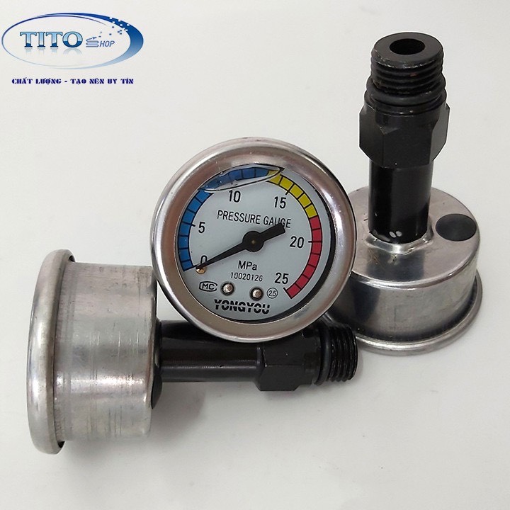 Đồng hồ áp máy rửa xe mini gia đình