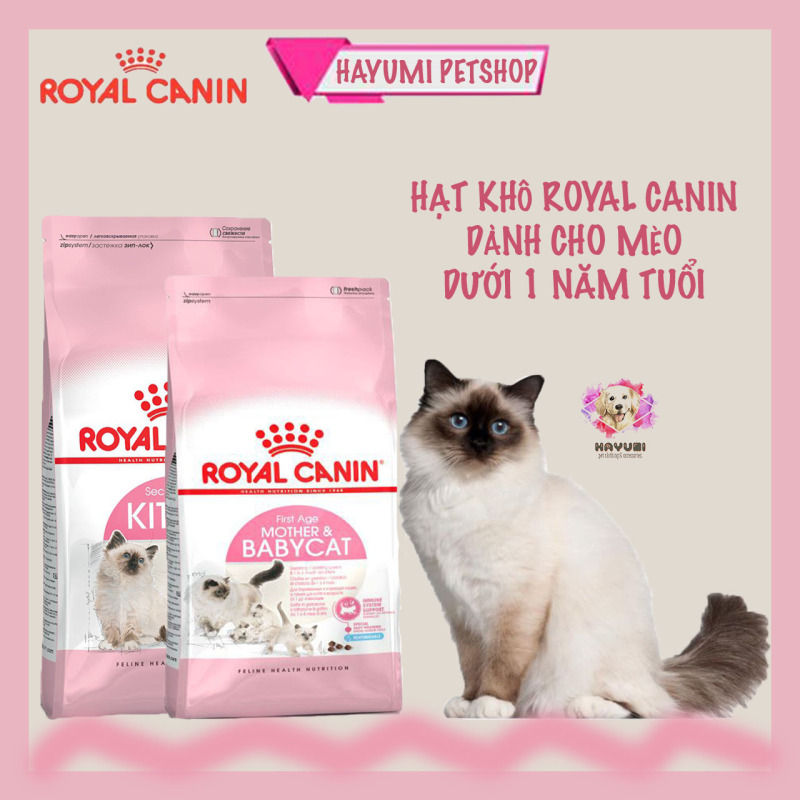HẠT KHÔ CHO MÈO ROYAL CANIN BABY CAT - KITTEN 400G - HAYUMI