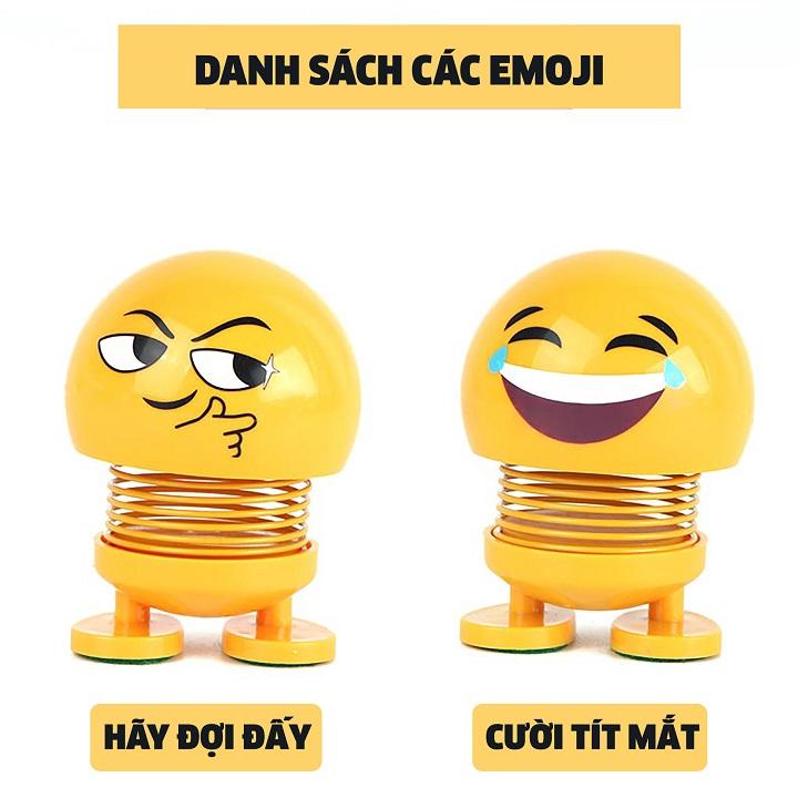 [HCM]Thú nhún Emoji lò xo (mẫu ngẫu nhiên)