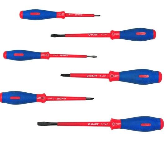 Bộ tua vít cách điện 7 cái C0351 C-MART