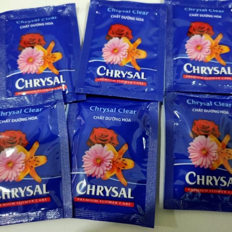 Chất dưỡng hoa tươi CHRYSAL, Dưỡng hoa lâu tàn