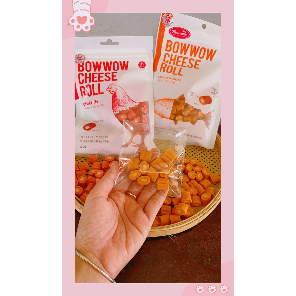 Bowwow Phô mai (Hàn Quốc) bao bì mới