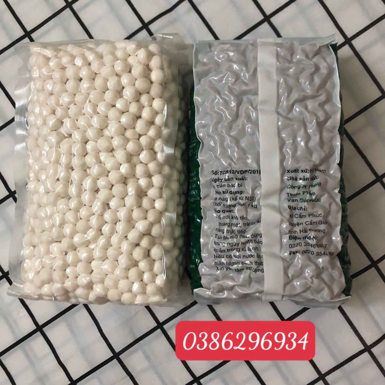 Trân Châu Đen Trắng Wonderful 1Kg