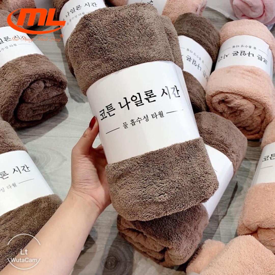 KHĂN TẮM BÔNG HÀN QUỐC SIÊU MỊN LOẠI 1