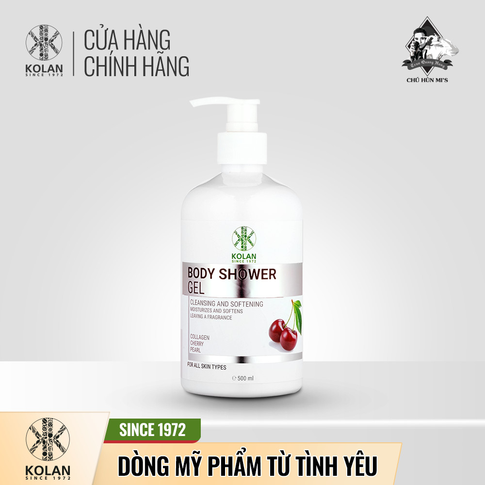 Sữa tắm KOLAN Body Shower Cream Cherry 500ml