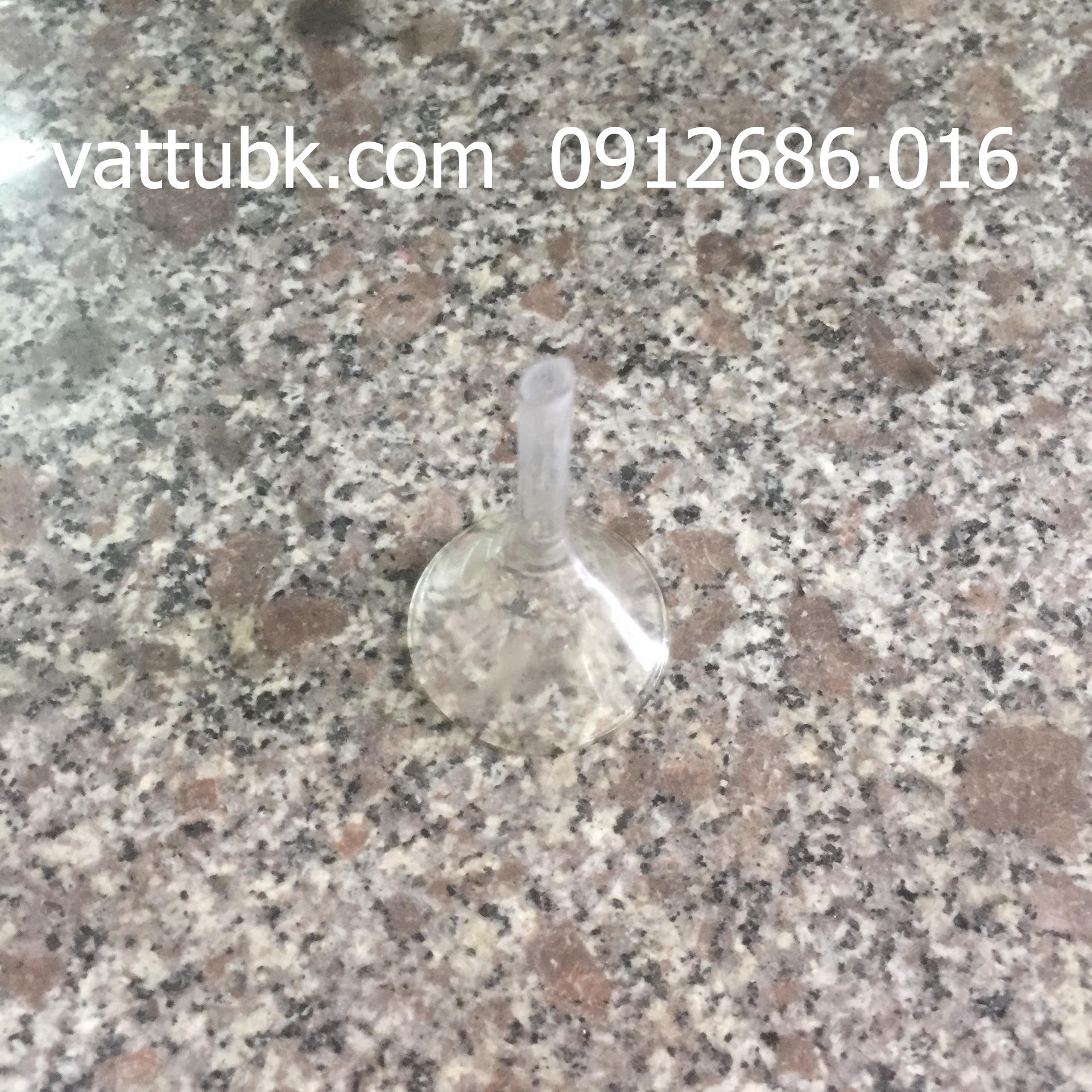Phễu thủy tinh cuống ngắn