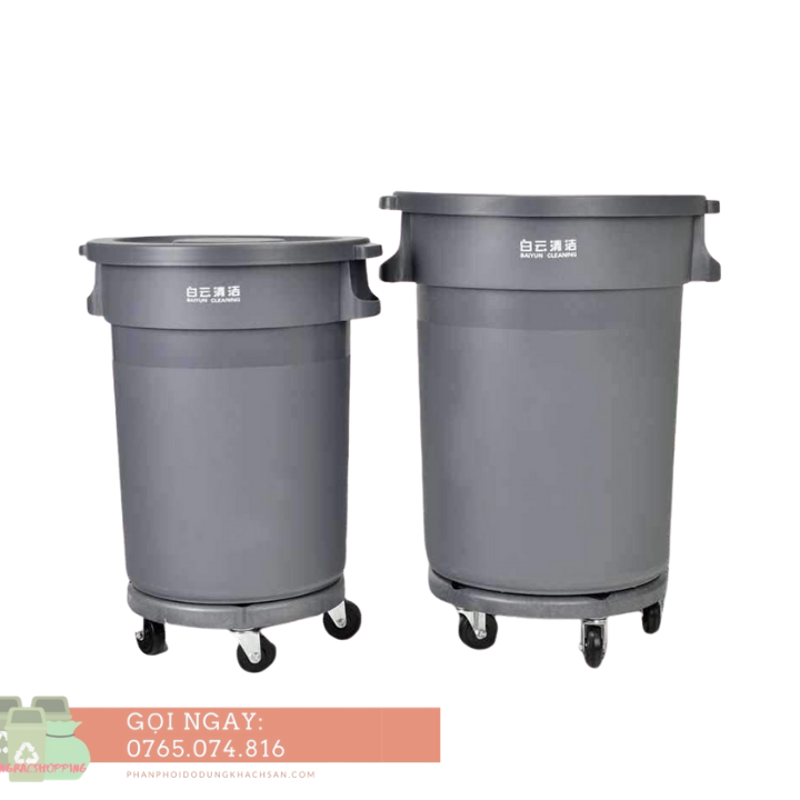 Thùng rác nhà bếp chuyên dụng 80L/120L