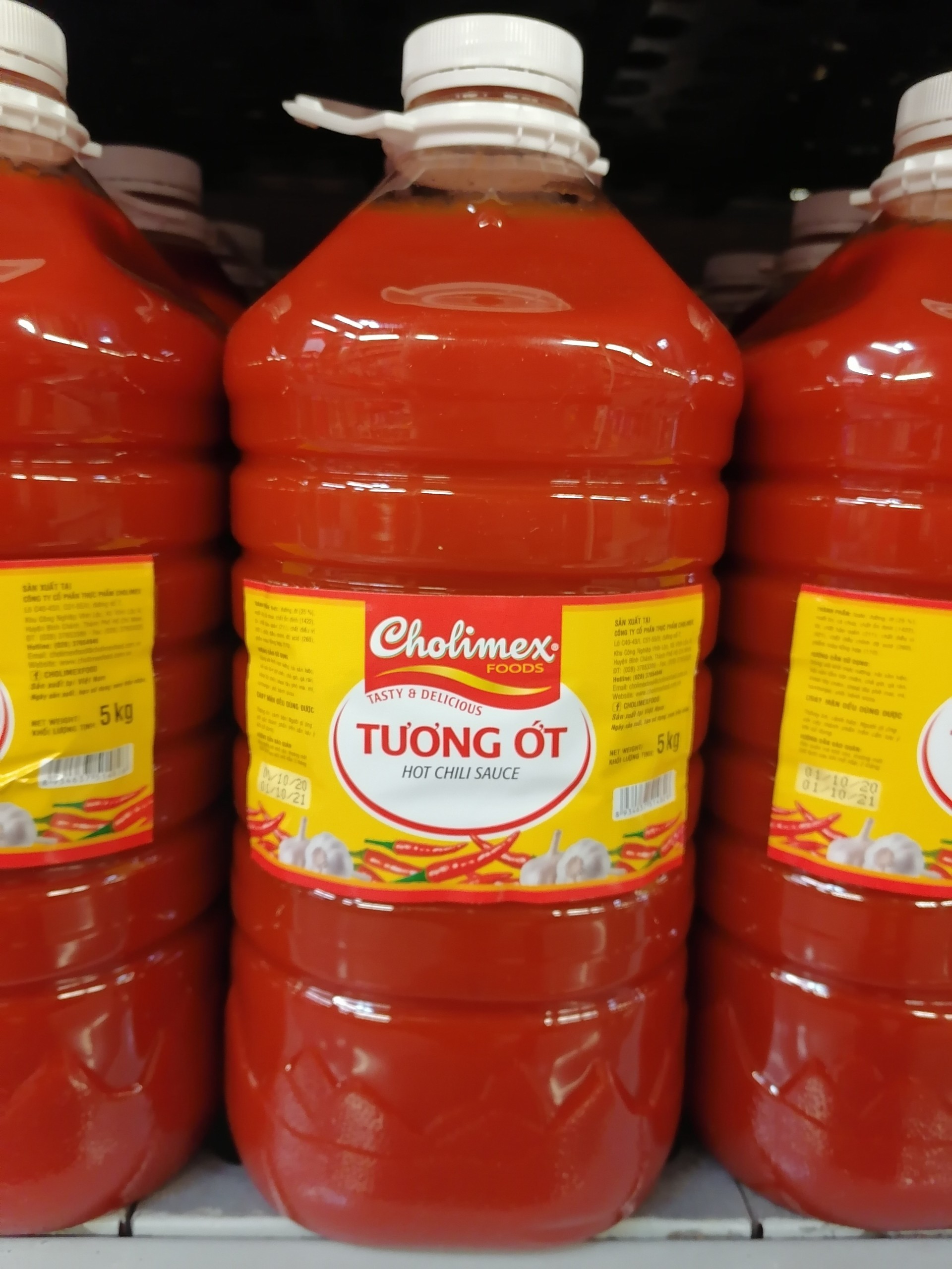 [BÌNH LỚN 5 Kg] TƯƠNG ỚT [VN] CHOLIMEX Chili Sauce (choli-hk5)