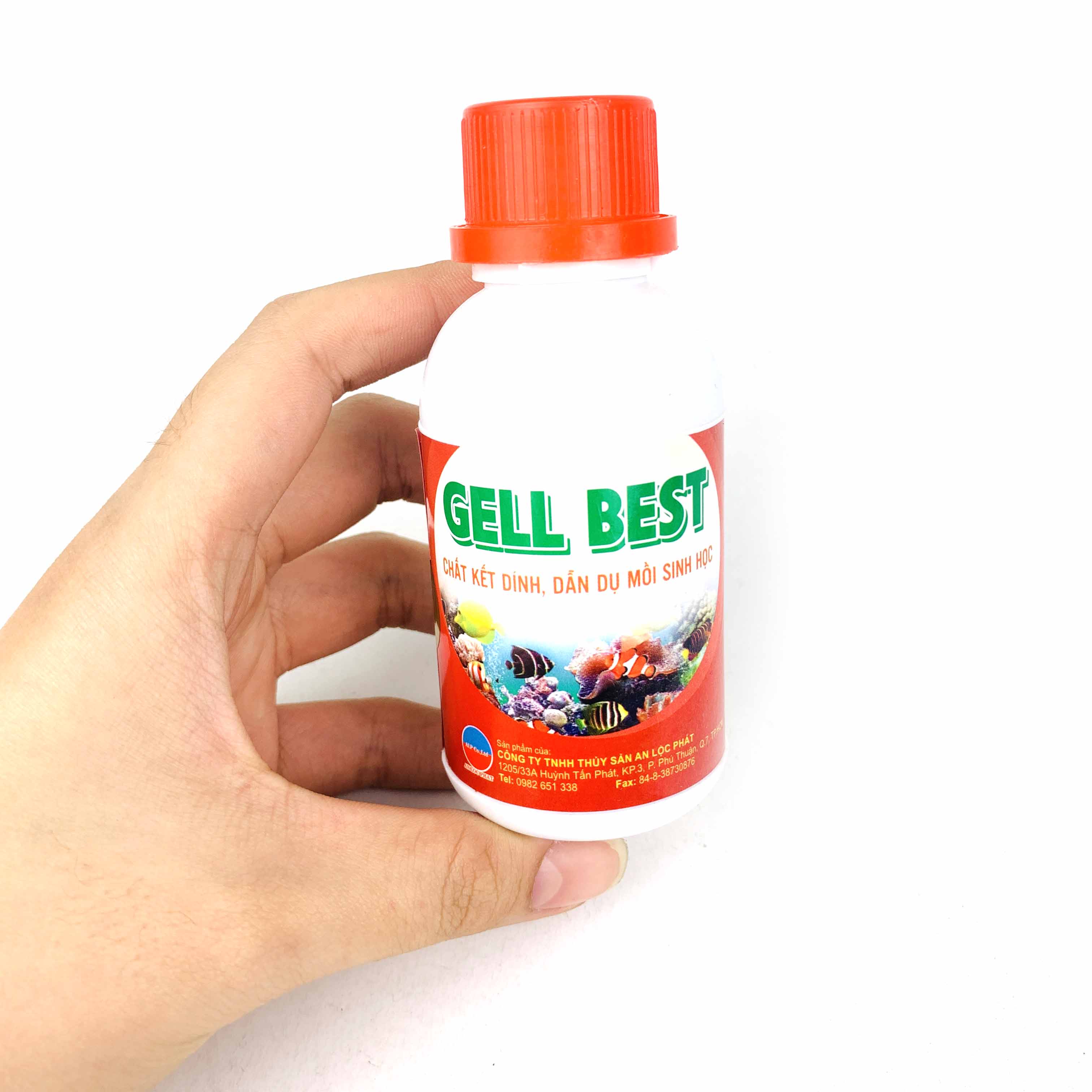 100ML Chất Kết Dính Thức Ăn Cá GELL BEST