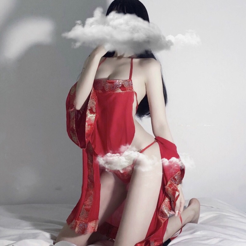 Set áo yếm+choàng cosplay cổ trang trung quốc cp24 cici bonita hcm