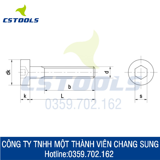 ỐC ĐEN (M6*8-M6*55)