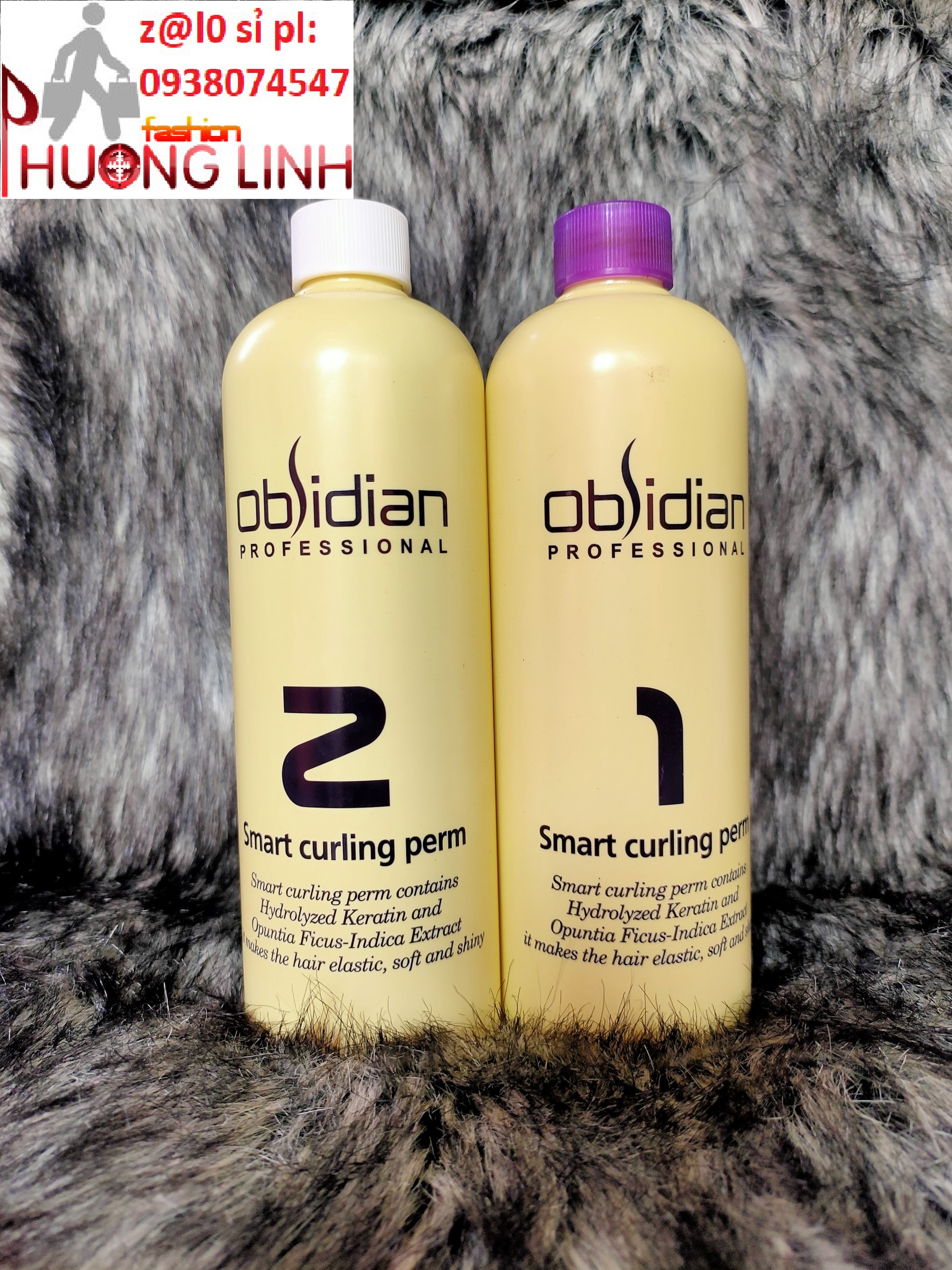 Thuốc uốn lạnh Obsidian 500ml Smart curling perm