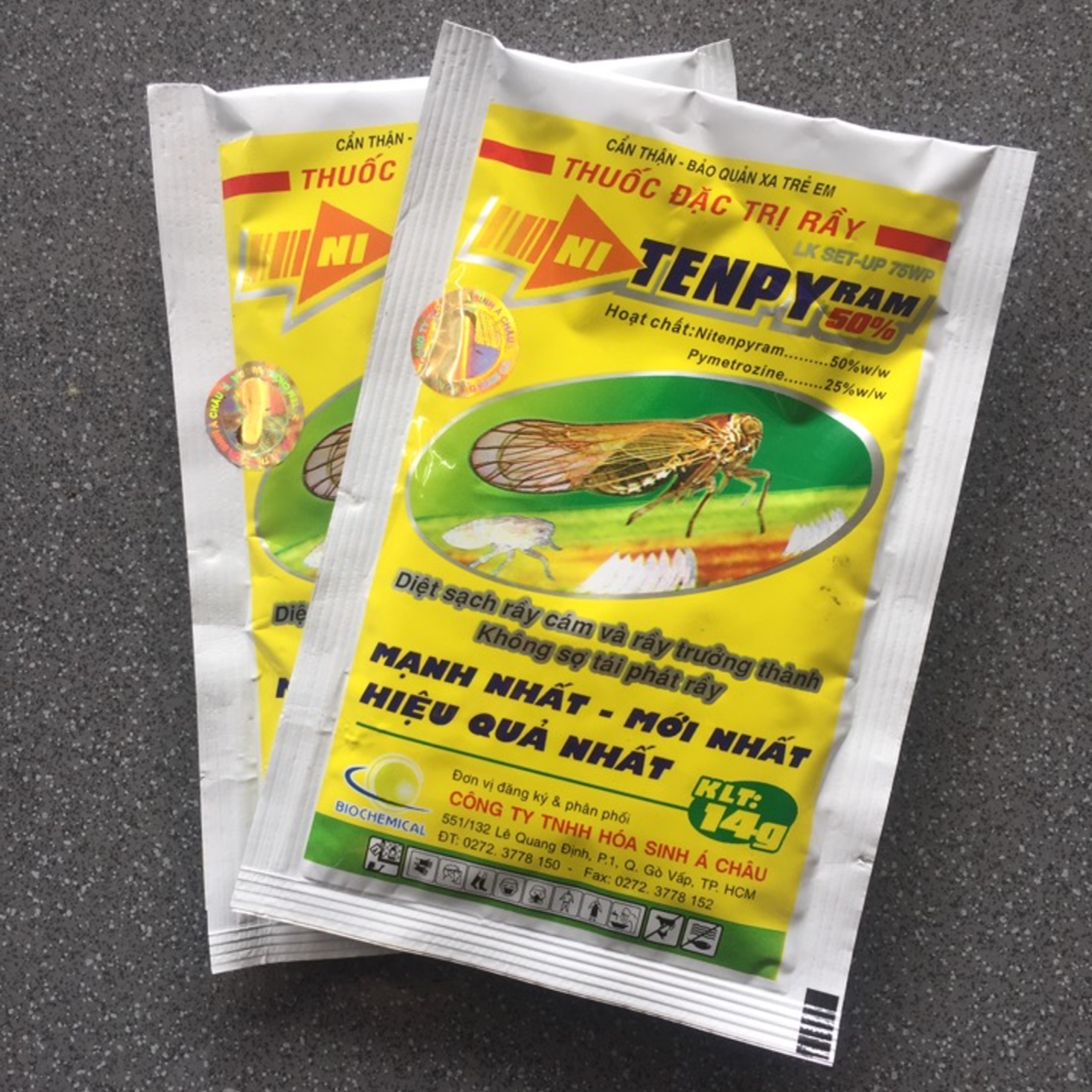 30 gói Thuốc trừ Rầy, Bọ Trĩ Chet Ray 14gr