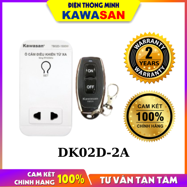 Ổ CẮM ĐIỀU KHIỂN TỪ XA DK02-2A
