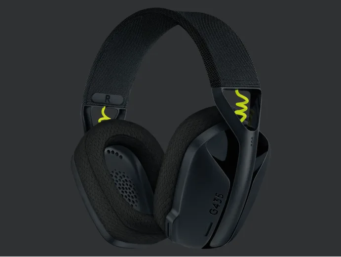 Tai nghe game không dây Bluetooth và Lighspeed Logitech G435 – Mic ảo tích hợp, nhẹ, tương thích PC, Điện thoại, PS4, PS5 - Hàng Chính Hãng