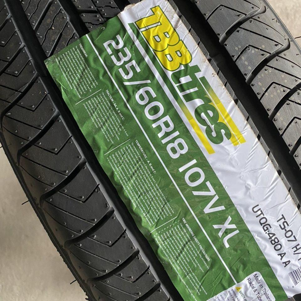 235/60r18 ts-07ht tbb thái lan vỏ lốp ô tô acura rdx, audi q5 q7, honda crv, santafe 2.0 máy dầu, kia sorento