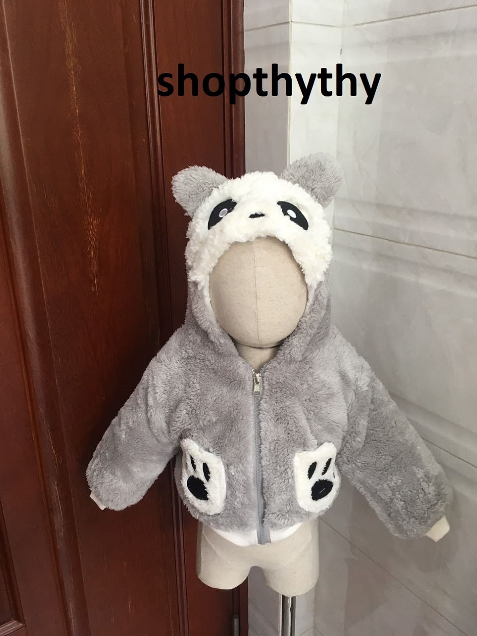 Áo khoác lông cừu dành cho bé từ 8 - 14kg