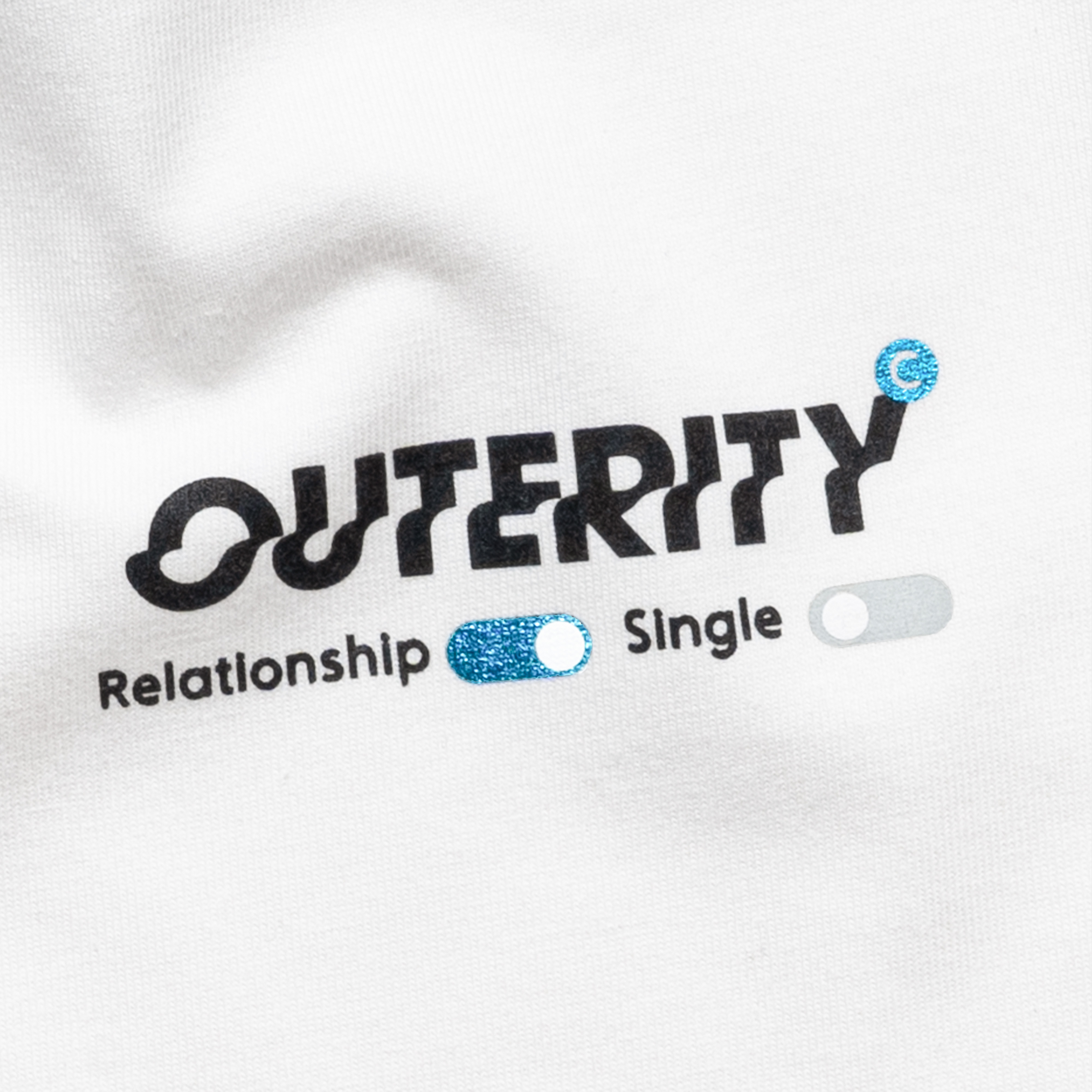 Áo thun Outerity Relationship Mode / Màu Trắng - ORT.B 153