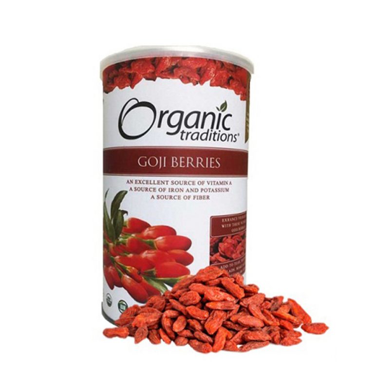 KỶ TỬ SẤY KHÔ HỮU CƠ ORGANIC TRADITION MỸ (HỘP)