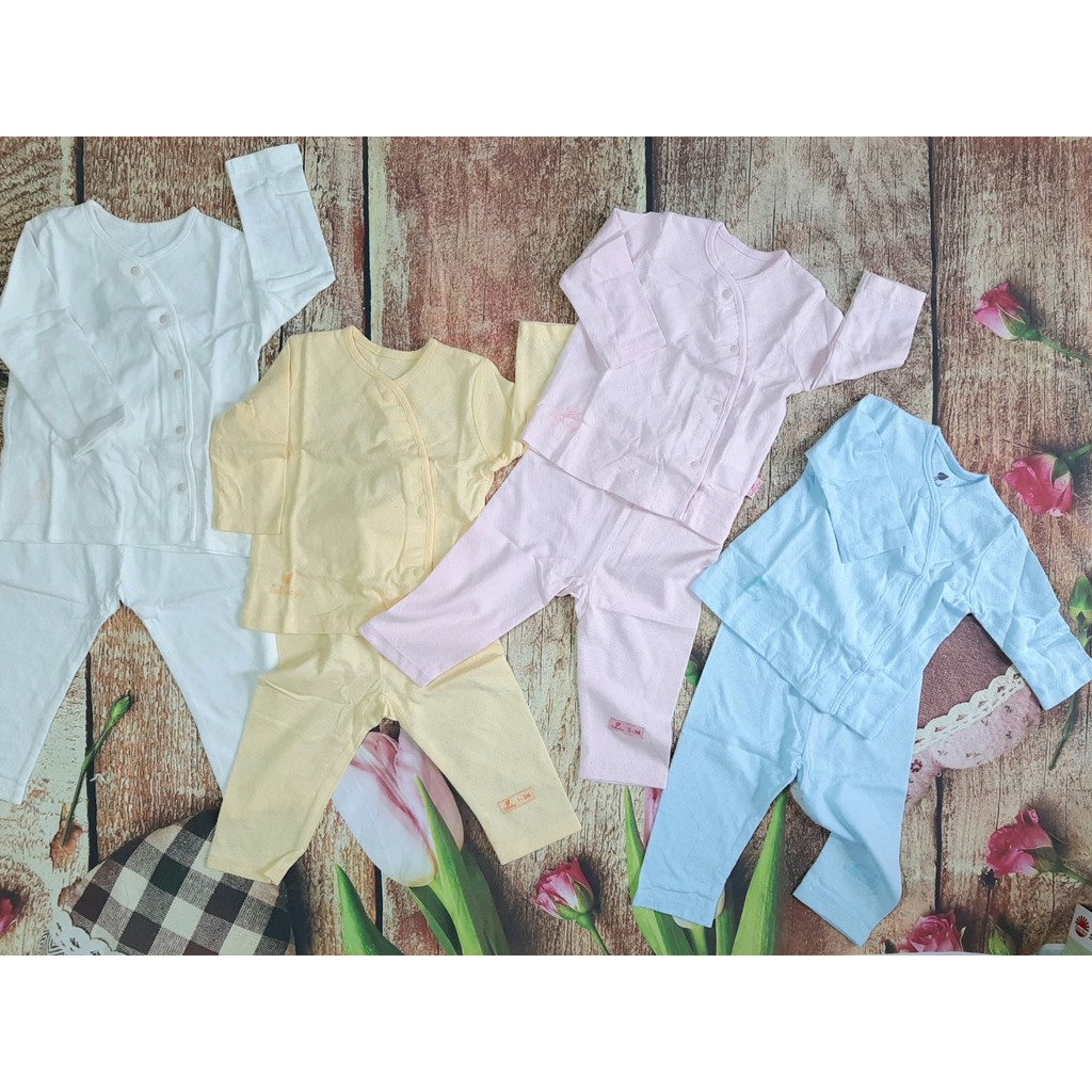 Áo cài chéo vân thoáng   LULLABY(4 màu) chất cực đẹp