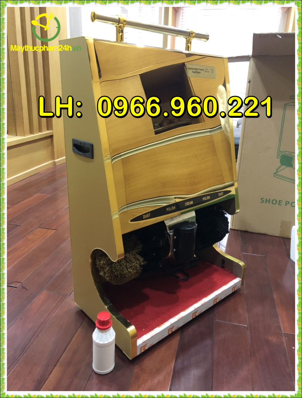 Thiết bị đánh bóng giày tự động, máy đánh giày cảm ứng