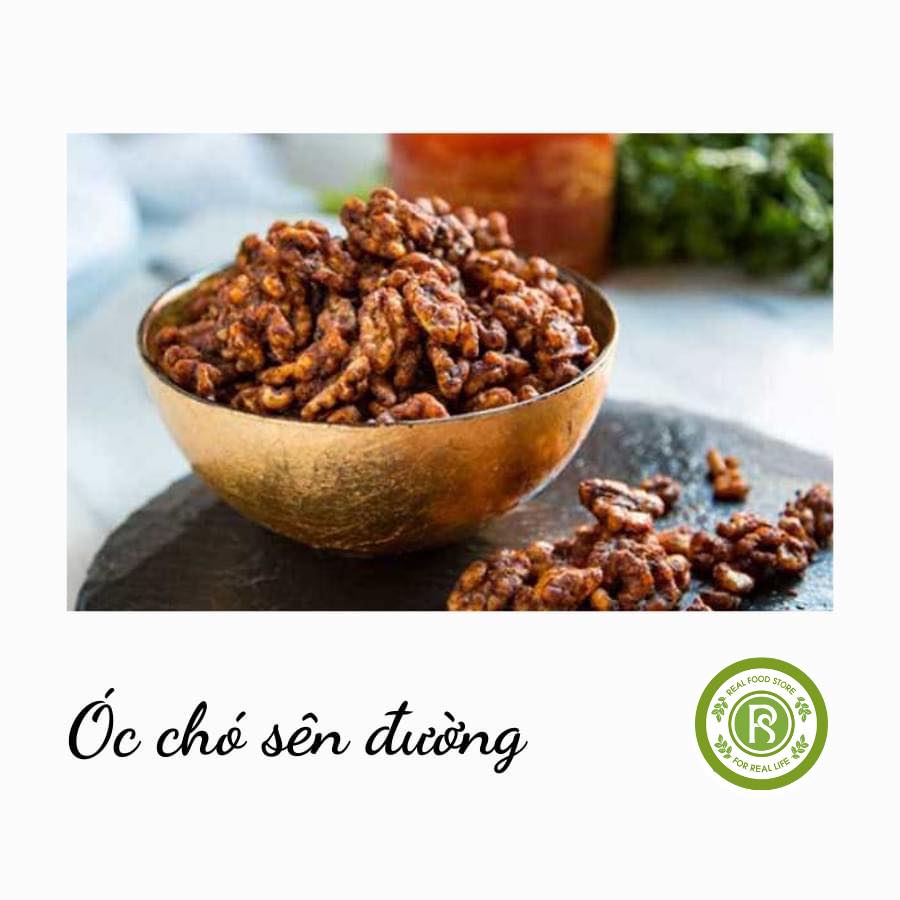 [2024] Hạt Óc Chó Vàng Nguyên Vỏ REAL FOOD